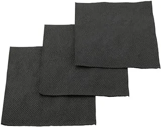 Restaurantware Paper Cocktail Napkins, 2 Ply Disposable Beverage Napkins - Black 8