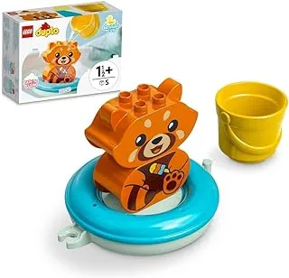 LEGO DUPLO My First Bath Time Fun: Floating Red Panda 10964 Learning and Education Toys Set; Building Blocks Toy for Toddlers (5 Pieces)