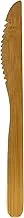 Solid Bamboo Dinner Knife, Wooden Dinner Knife, Serrated - 8 Inch - 100Ct Box - Restaurantware