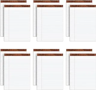 Tops The Legal Pad Writing Pads, 8-1/2 X 11-3/4, Rule, 50 Sheets, 12 Pack (7533)