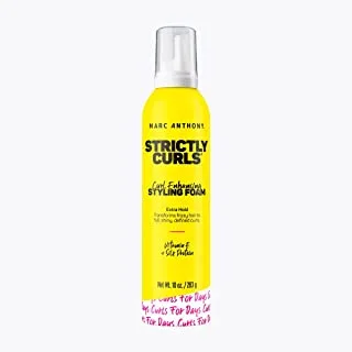 Marc Anthony Strictly Curls Styling Foam 10 Ounce (295ml) (2 Pack)