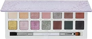 سيغما بيوتي The Enchanted Eyeshadow Palette، Highly Pigmented and MATTE، SHIMMER and METALIC ، أثناء التنقل ، مكياج نباتي طويل الأمد.