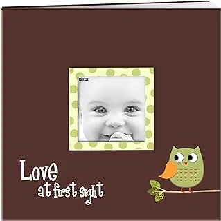 Pioneer Baby Owl Printed Design Post Bound Scrapbook Album 12