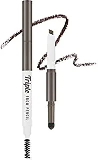 Missha Triple Brow Pencil, Dark Brown