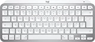 Logitech MX Keys Mini for Mac Minimalist Wireless Keyboard, Compact, Bluetooth, Backlit Keys, USB-C, Tactile Typing, Compatible with MacBook Pro,Macbook Air,iMac,iPad