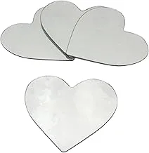 Roommates Heart Peel & Stick Mirrors (4 Pack), Multi-Colour, Mir0007Hrs