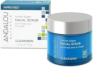 Andalou Lemon Sugar Facial Scrub, 50 ml