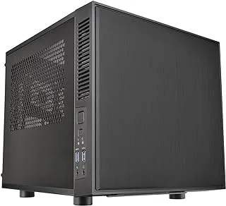 Thermaltake Suppressor F1 Mini ITX Tt LCS Certified Cube Computer Chassis CA-1E6-00S1WN-00, Black