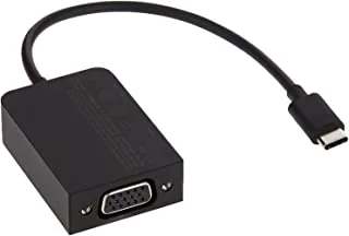 Microsoft Hfr-00008 كابل واجهة / محول بين الجنسين Usb-C Vga أسود - واجهة كابل / محولات الجنس (Usb-C ، Vga ، ذكر / أنثى ، أسود)