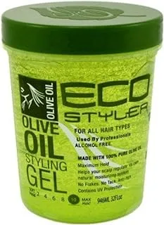 Ecoco Eco Style Gel, Olive 32 Oz (Pack Of 3)