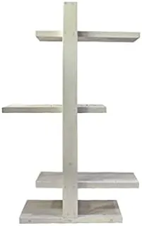 Dubai Garden Centre Hot Small Wooden Planter Stand, White