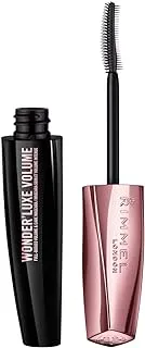 Rimmel London Wonder'Luxe Volume Mascara, Extreme Black, 11 ml, 11 ml (Pack of 1)