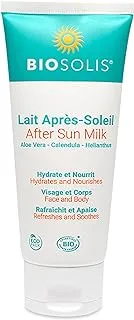 Biosolis Organic After Sun Milk, 150ML, 5 Ounce