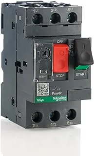 Schneider Electric Motor circuit breaker, TeSys GV2, 3P, 6-10 A, thermal magnetic, screw clamp terminals, GV2ME14