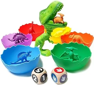 Jumbo Sorting & Counting Dinosaurs Matching Game - Educational Dinosaur Toys For 2 3 4 5 Year Olds With 54 Math Manipulatives, Dino Grabber, Toddler Games Dice, Toy Storage & Kids Activities Ebook