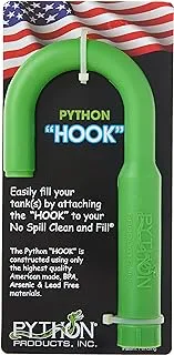 Python Hands-Free and Spill Free Aquarium Hook, Green