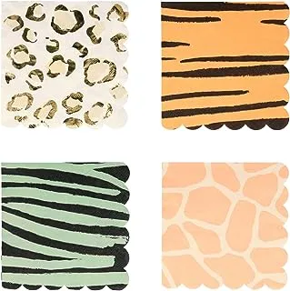 Meri Meri Meri Safari Animal Print Small Napkins