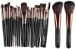 COOLBABY 22-Piece Makeup Brush Set 2141204 Black/Rose Gold