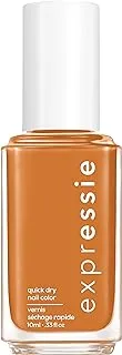 expressie® By essie®, Quick Dry Nail Polish, Saffr-On The Move, Orange, 10 ml