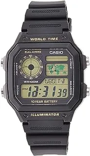 Casio Men's Digital Dial Stainless Steel Band Watch