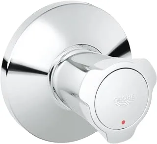 GROHE Costa L Concealed stop-valve trim | Marking: Red (Hot) | Bathroom Fixtures | Chrome | 19809001