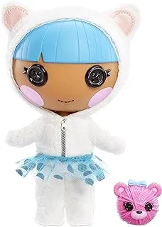 Lalaloopsy 577195EUc Littles Bundles Snuggle Stuff With Pet Yarn Ball Bear 18 Cm Winter Themed Doll Changeable Blue & White Outfit, In REUSable HoUSe Package Playset, For Ages 3 103, Multicolor