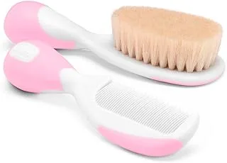 Chicco Brush And Comb, Pink