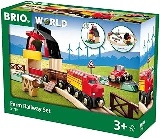 BRIO Farm Railway Set