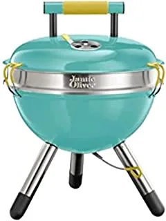 Jamie Oliver Charcoal Park Barbecue Grill, Turquoise