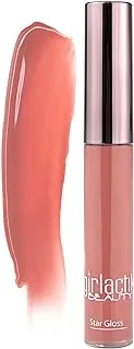 Girlactik USa. Tinted Lip Gloss Moisturizer Plumper. Non-Sticky, Pigmented, Long Lasting Formula With Sheer Subtle Shine. -Star Gloss, Prettiest