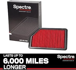 Spectre Essentials Engine Air Filter: Premium Car Air Filter, Lasts Up To 6,000 Miles Longer: Fits Select 2012-2019 Hyundai/Kia (Accent, Veloster, Soul, Rio), Spa-2472