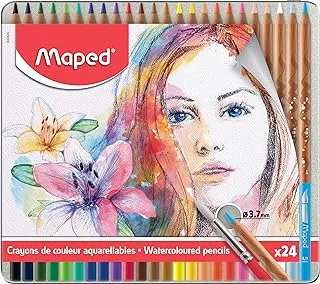 Maped Artist Cedar Watercolor Colored Pencils X24 (832424)