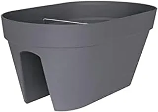 Elho Loft Urban Flower Bridge Pot, Grey