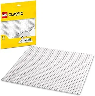 LEGO LEGO® Classic White Baseplate 11026 Building Kit for Kids (1 Piece)