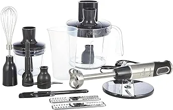 MOULINEX Hand Blender | Quickchef Hand Stick Blender |1000 W | 3 Liter Food Proceesor + 500 ml Chopper | 2 Years Warranty | DD65J827