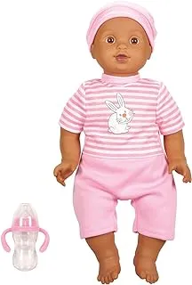 Lotus Soft-Bodied Baby Doll Bunny, Multi-Colour, 14 inch/36 cm, LT14103