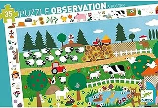 Djeco Farm Jigsaw Puzzle 35-Piece