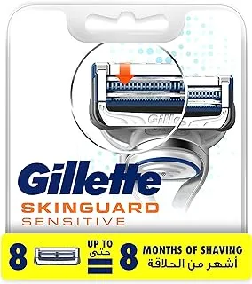 Gillette Skinguard Sensitive Blade refills, 8 Count