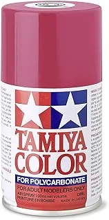 Tamiya Ps-33 Cherry Red Lexan Spray Paint, 3Oz, Tam86033