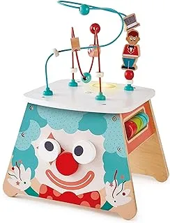 Hape Light-Up Circus Activity Cube | Bright Activity Center Development Play Set Toy For Toddlers