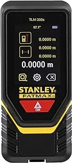 Stanley Stht1-77140 Medidor Láser 100M Tlm330, 1.5 V, Black