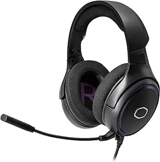 Cooler Master Mh630 Gaming Headset With 2.0 Hi-Fi Stereo - Pc & Console Compatible With 50Mm Neodymium Audio Drivers, Ultra-Clear Boom Mic And Portable Frame - 3.5Mm Standard Jack ,19.2