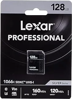 بطاقة Lexar Sdxc 128Gb Professional 1066X Uhs-I V30 U3