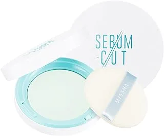 Missha Sebum-Cut Powder Pact, Clear Mint, 11G