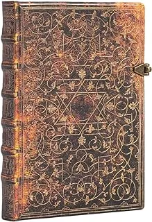 Paperblanks Grolier Midi Hardcover Journal (240 pages, Lined, 5 x 7 Inches)