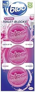 Bloo Toilet Blocks Pink Water 3 x 38g