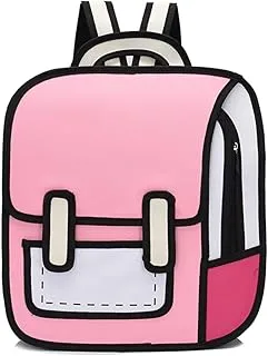 Star Babies 2D School Bag Pink, Pack Of 1