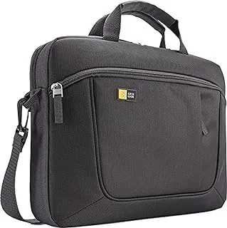 Case Logic Aua-314 14.1-Inch Laptop/Macbook Air/Pro Retina Display And Ipad Slim With AdjUStable Depth At Bottom- Shoulder Bag Laptop - Briefcase Carrying Handbag Sleeve (Black)