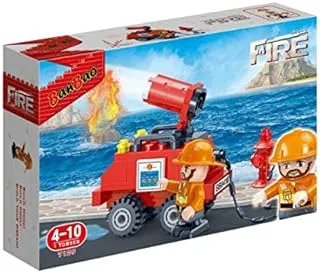 Banbao Fire Series, Multi-Colour, 7129, 59 Pieces