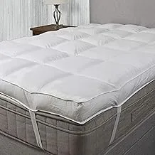 Kingtex Mattress Topper 200 X 200 cm, White, Mt11111.04